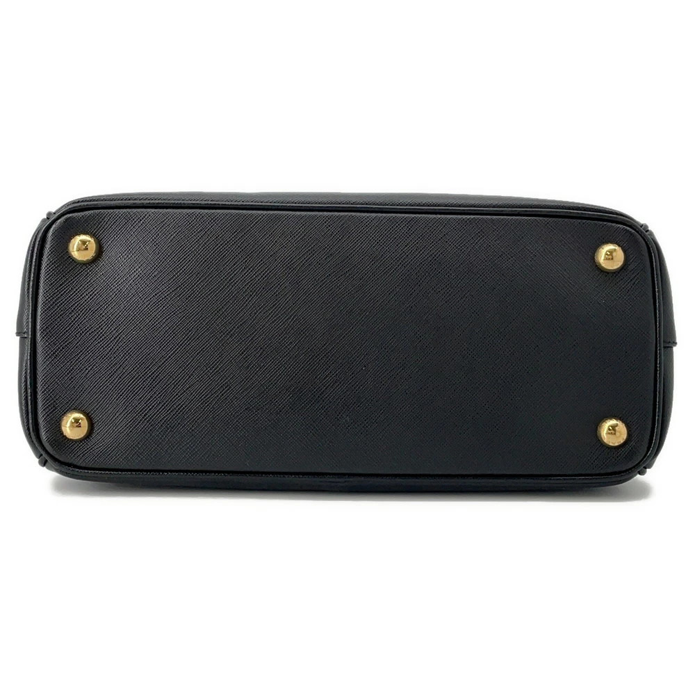 Prada Galleria Saffiano Leather Handbag Black Bag - Picture 3 of 12